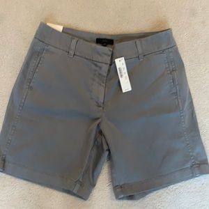 J. Crew grey chino shorts sz 4